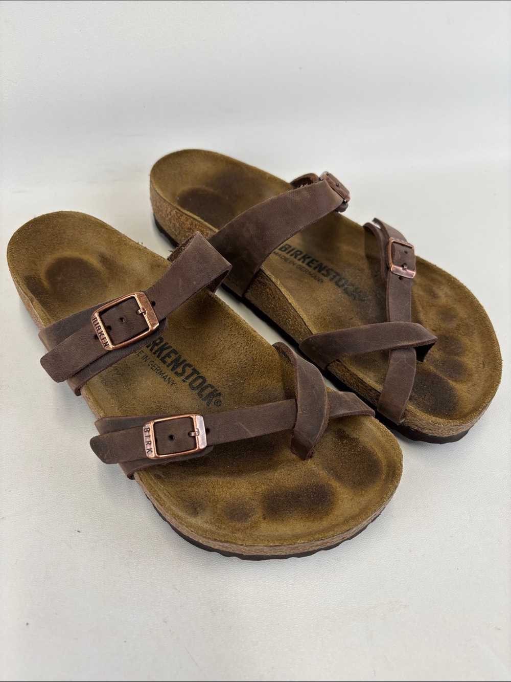 BIRKENSTOCK Mayari Brown Mocha Size 38